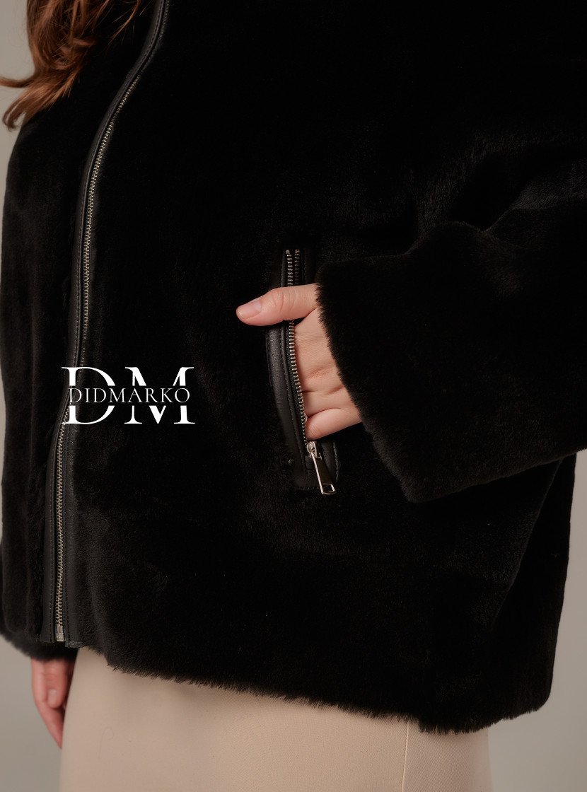 Двусторонняя дубленка из овчины