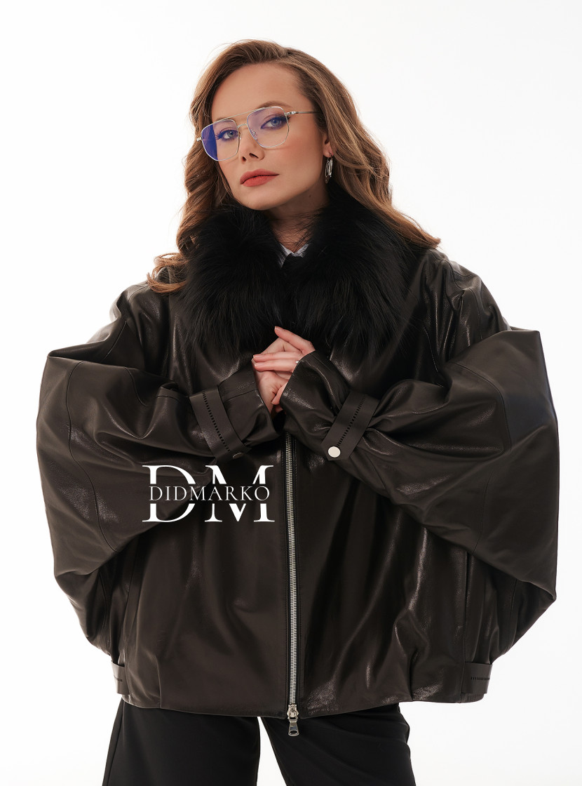 Демисезонная куртка с мехом