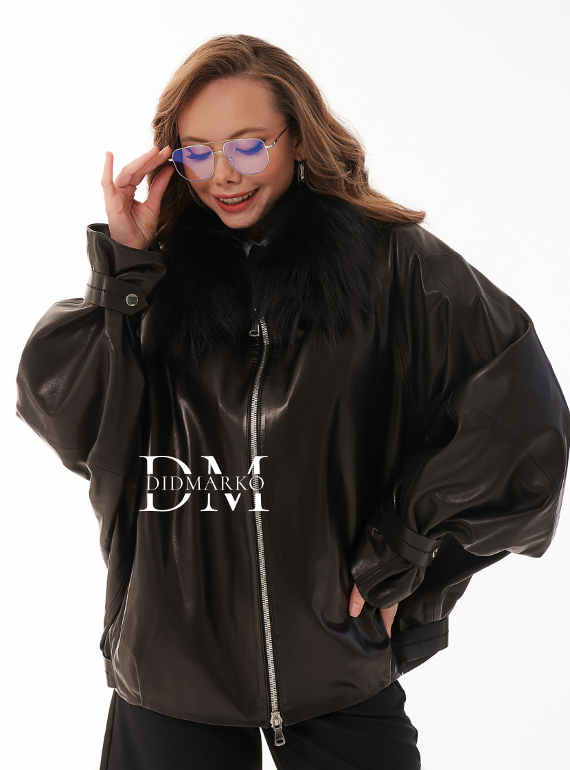 Демисезонная куртка с мехом