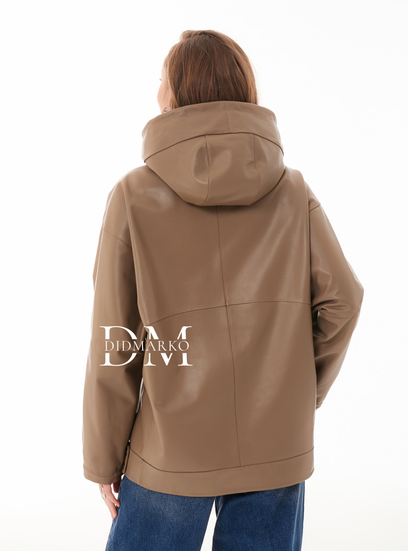 Бежевая куртка на осень-весну