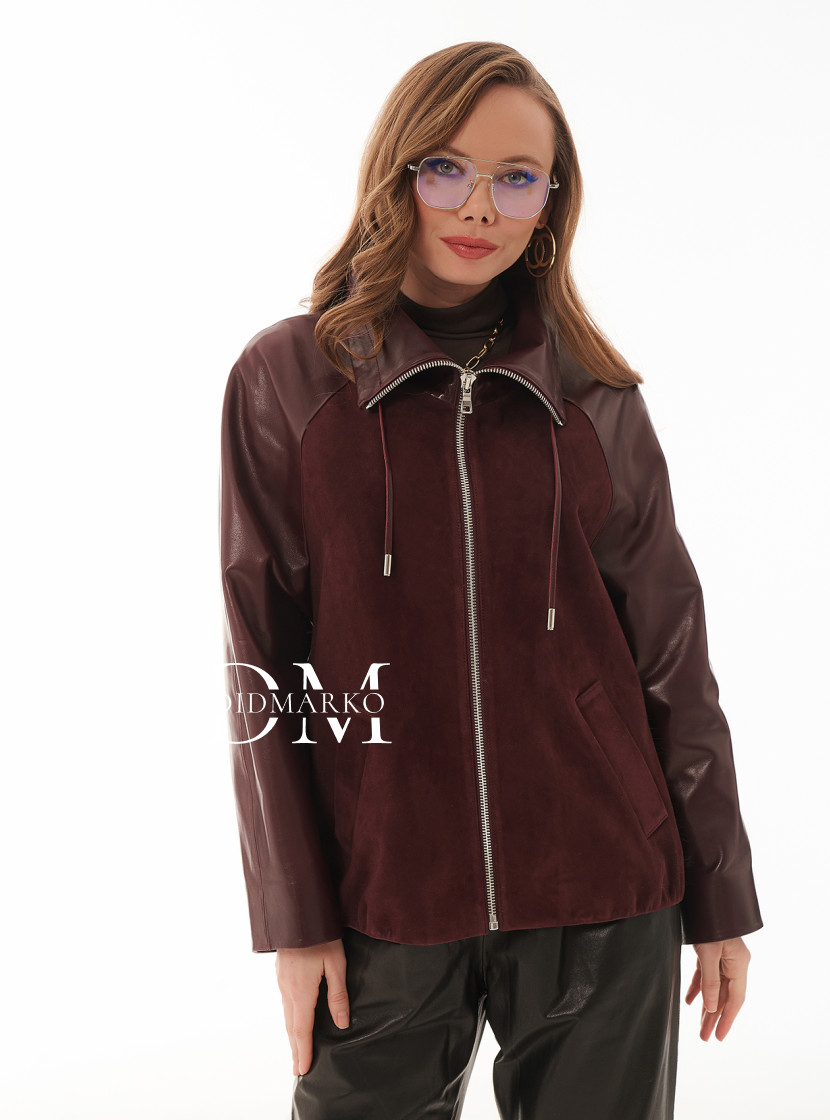 Комбинированная куртка для жещин