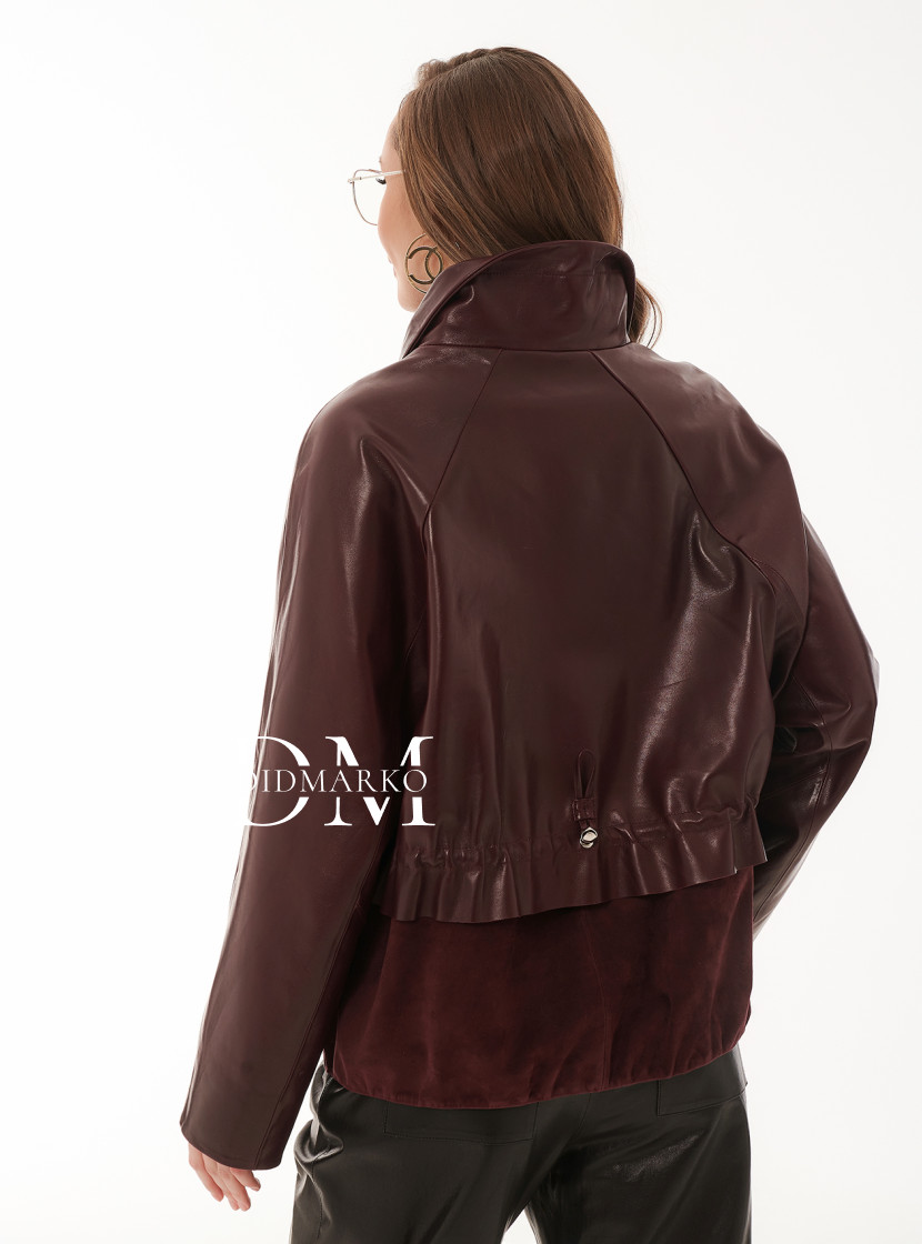 Комбинированная куртка для жещин