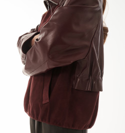 Комбинированная куртка для жещин