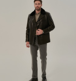 Эксклюзивная мужская куртка с мехом: безупречный стиль  