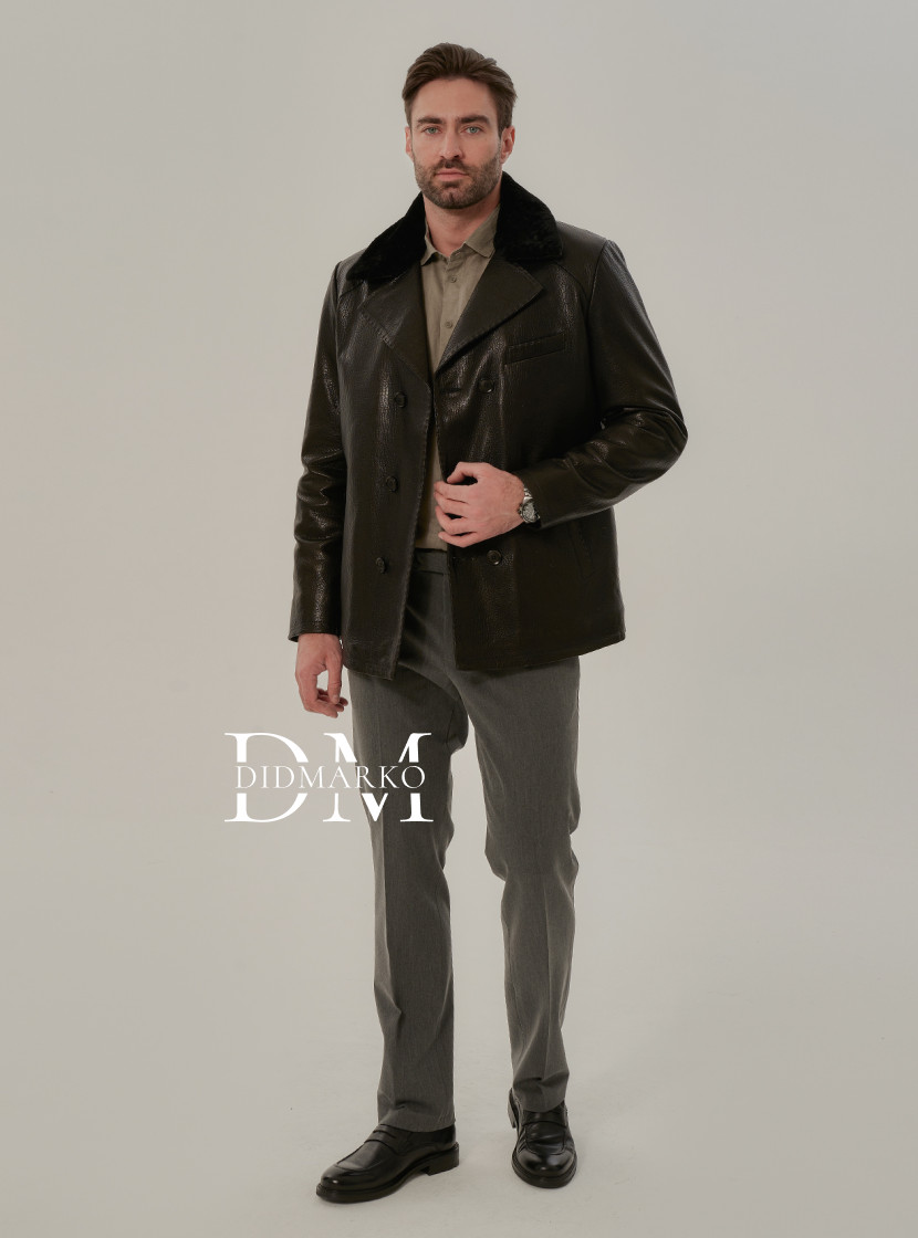 Эксклюзивная мужская куртка с мехом: безупречный стиль  