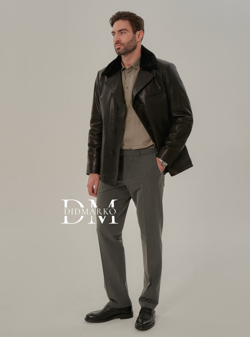 Эксклюзивная мужская куртка с мехом: безупречный стиль  