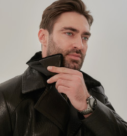 Эксклюзивная мужская куртка с мехом: безупречный стиль  