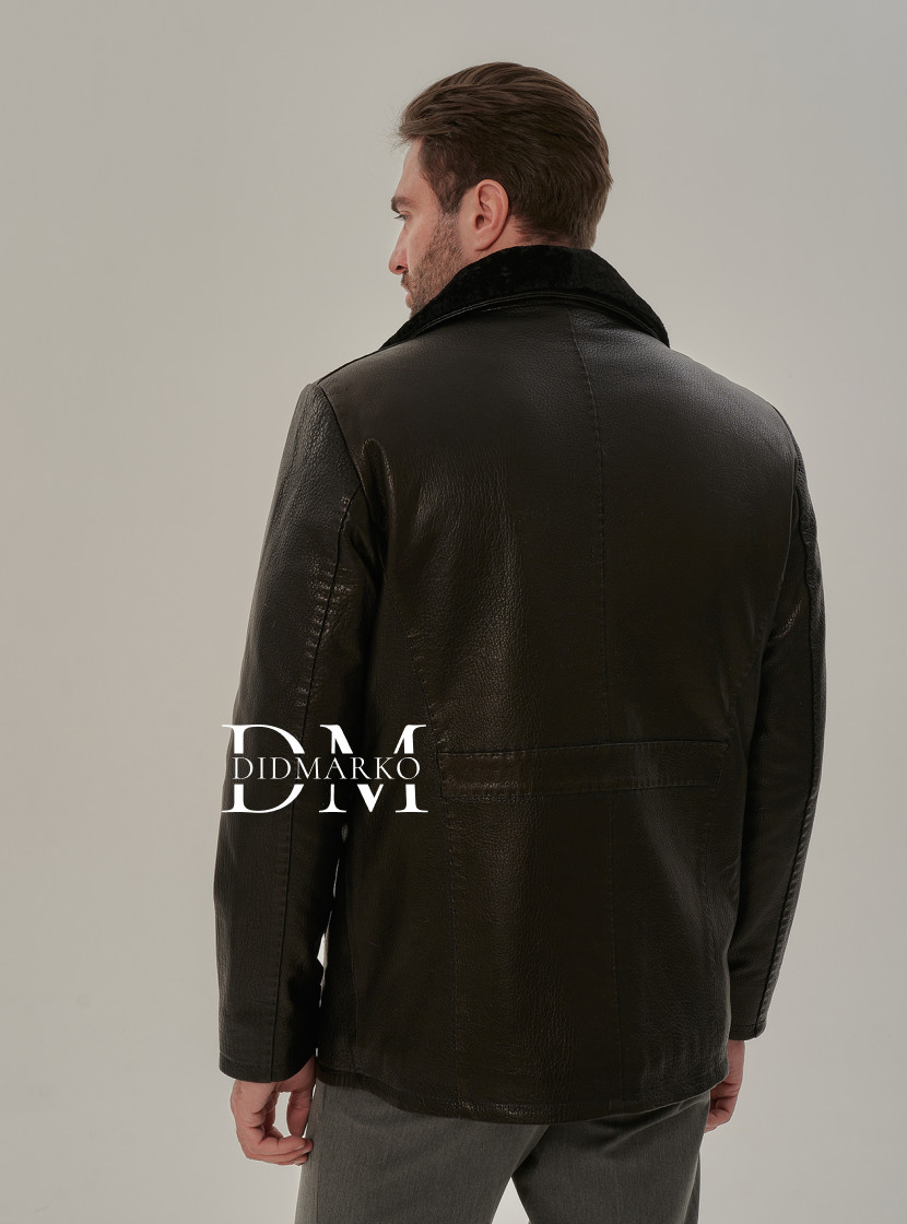 Эксклюзивная мужская куртка с мехом: безупречный стиль  