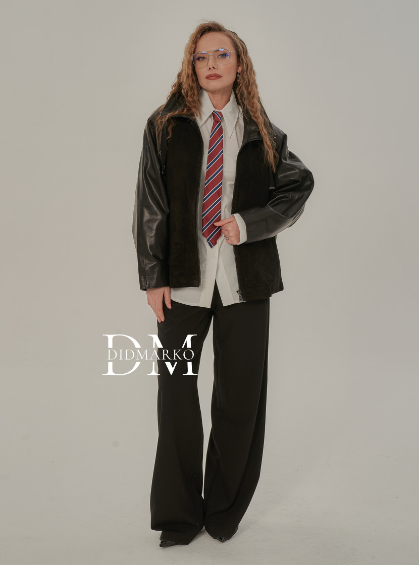 Кожа и Замша: Идеальное сочетание в Вашей Куртке 