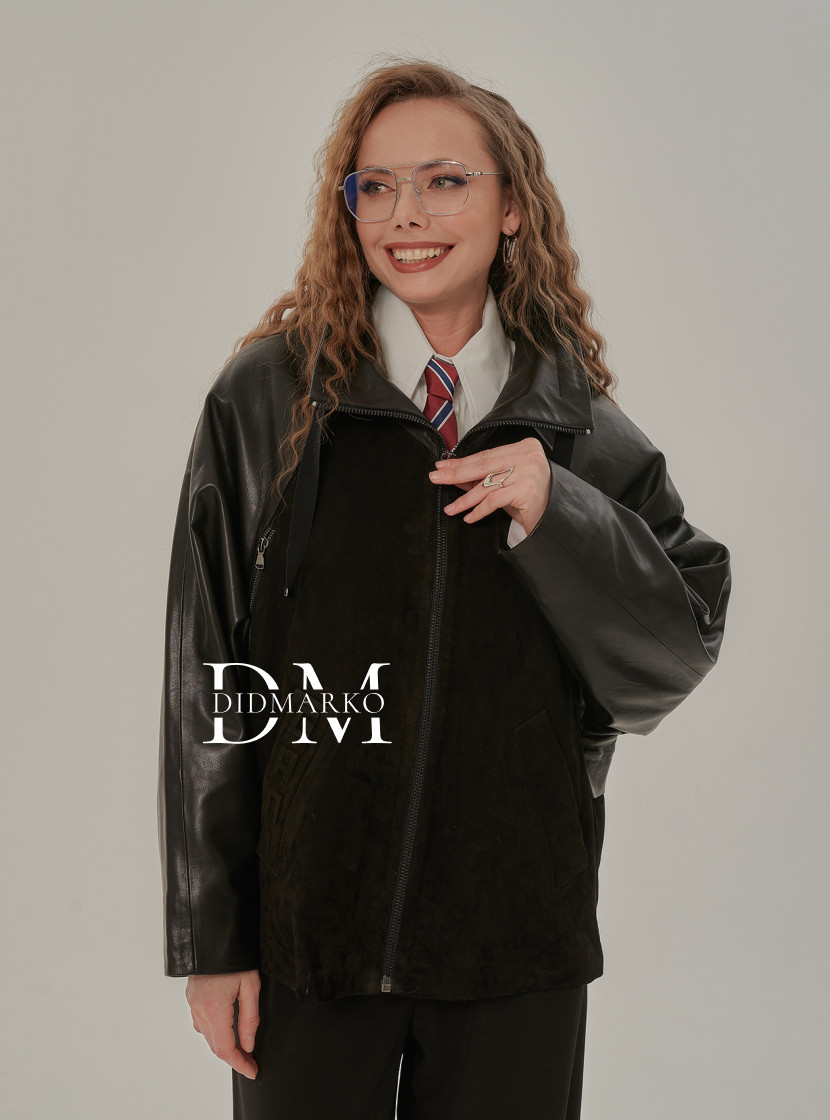 Кожа и Замша: Идеальное сочетание в Вашей Куртке 