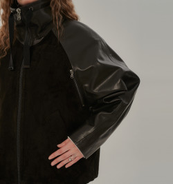 Кожа и Замша: Идеальное сочетание в Вашей Куртке 