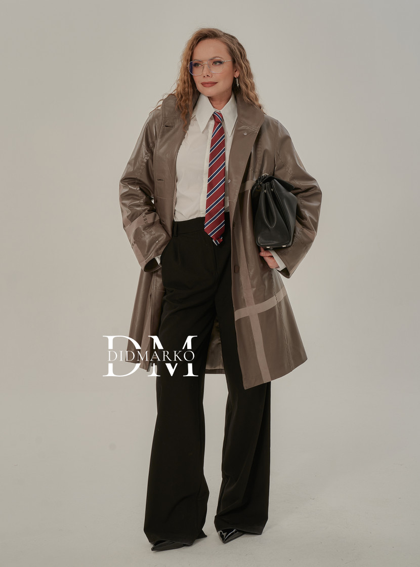 Комбинированный плащ BERFIN100