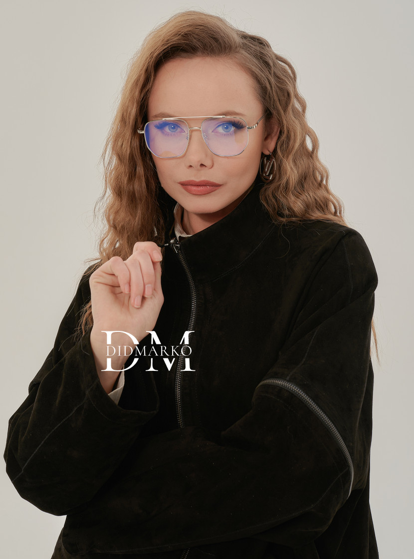 Женская куртка из замши- двусторонняя