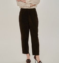 Брюки из замши - премиум / Жакет отдельно DMS073