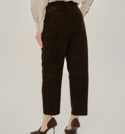 Брюки из замши - премиум / Жакет отдельно DMS073