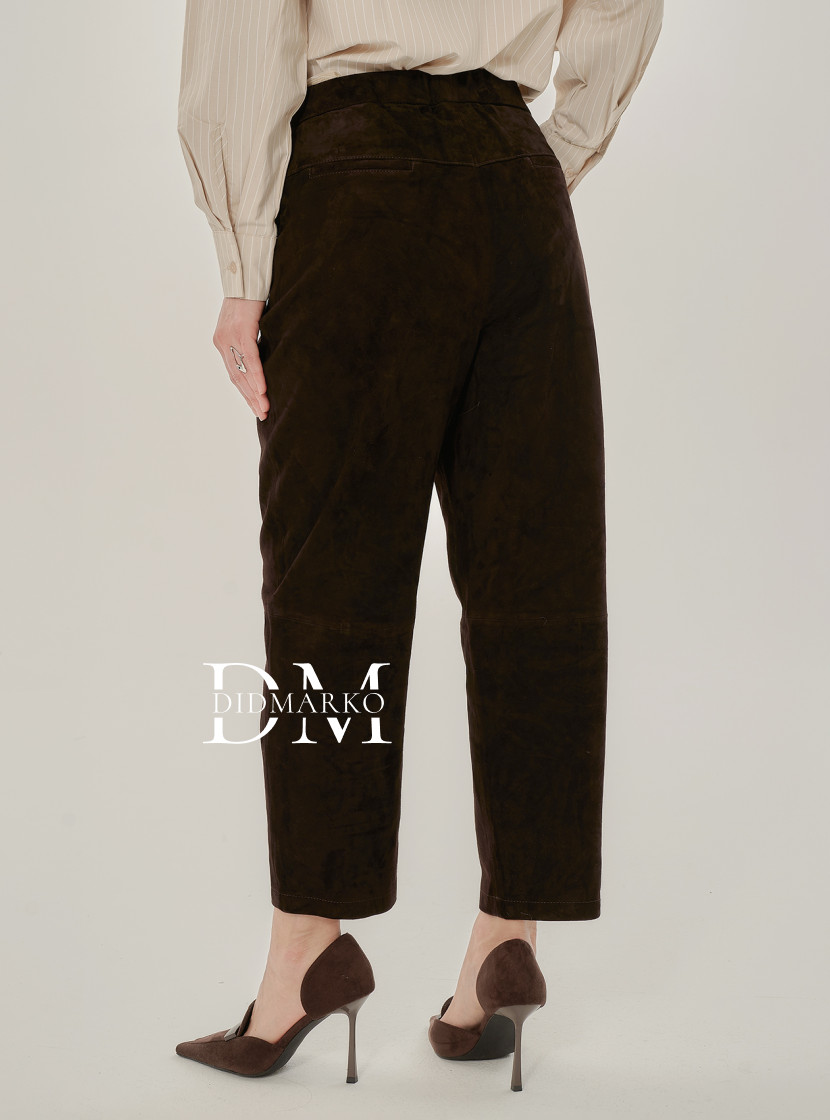 Брюки из замши - премиум / Жакет отдельно DMS073