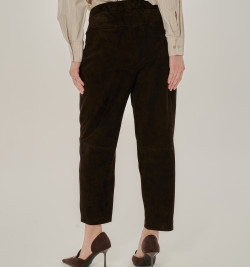 Брюки из замши - премиум / Жакет отдельно DMS073