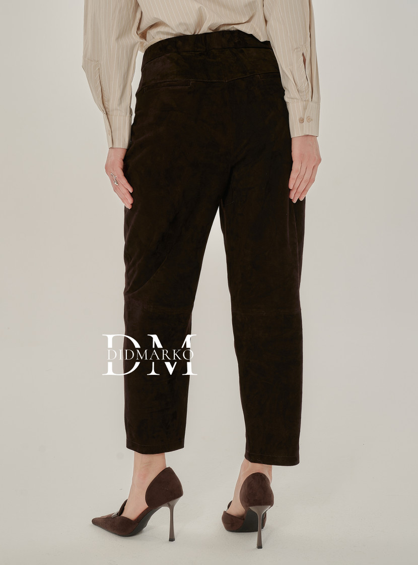 Брюки из замши - премиум / Жакет отдельно DMS073