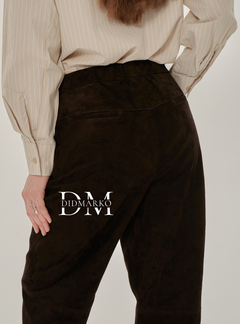 Брюки из замши - премиум / Жакет отдельно DMS073