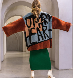 Двусторонняя дубленка OVERSIZE