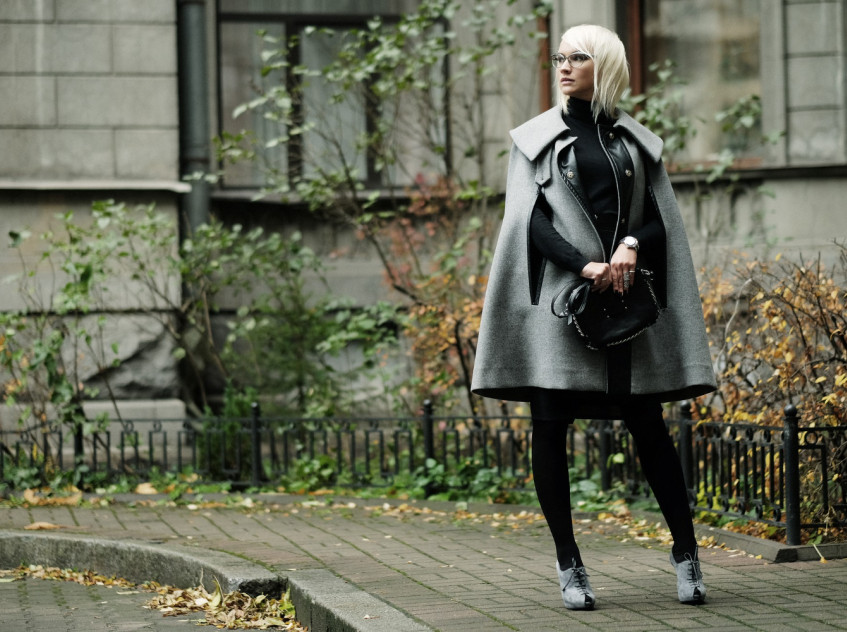 Женские пальто oversize: кому подходят