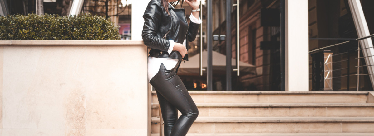 Как выбрать кожаные брюки и юбки для создания эффектного образа