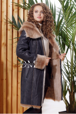 Купить Красивое зимнее пальто из испанского тоскана в %rs_city_gde%