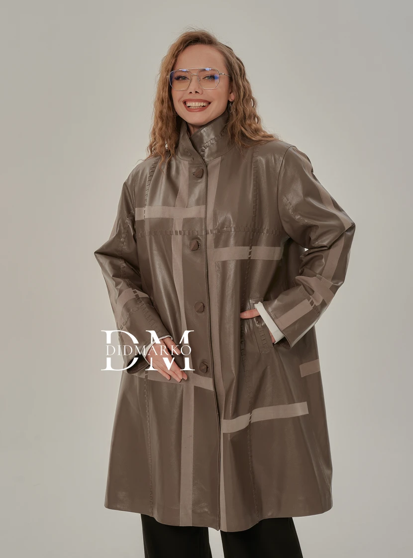 Комбинированный плащ BERFIN100