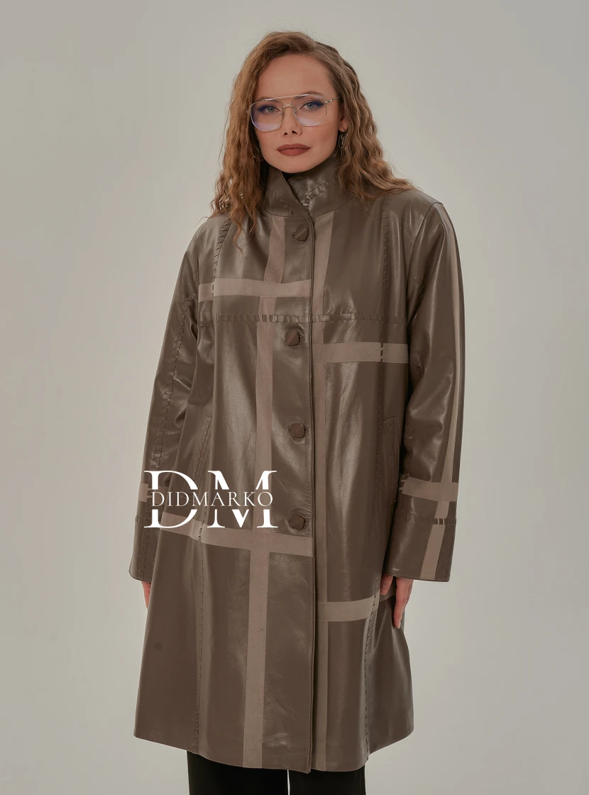 Комбинированный плащ BERFIN100