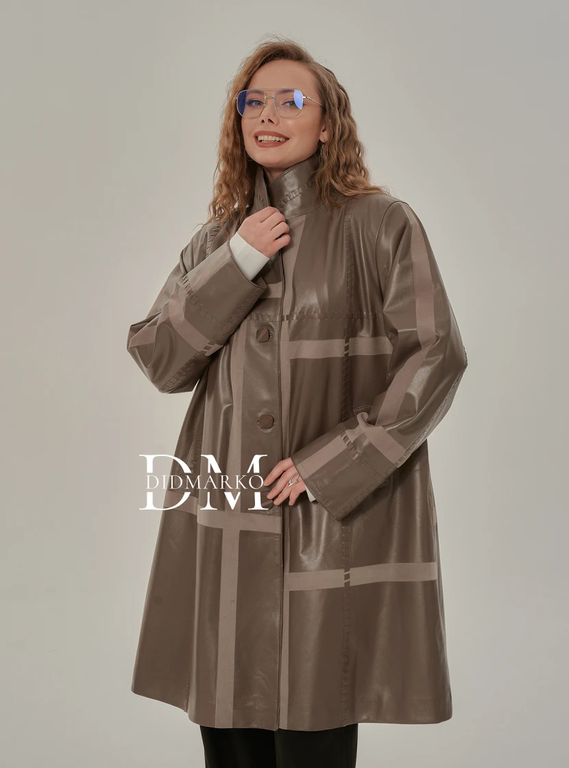 Комбинированный плащ BERFIN100