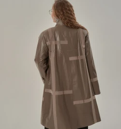 Комбинированный плащ BERFIN100