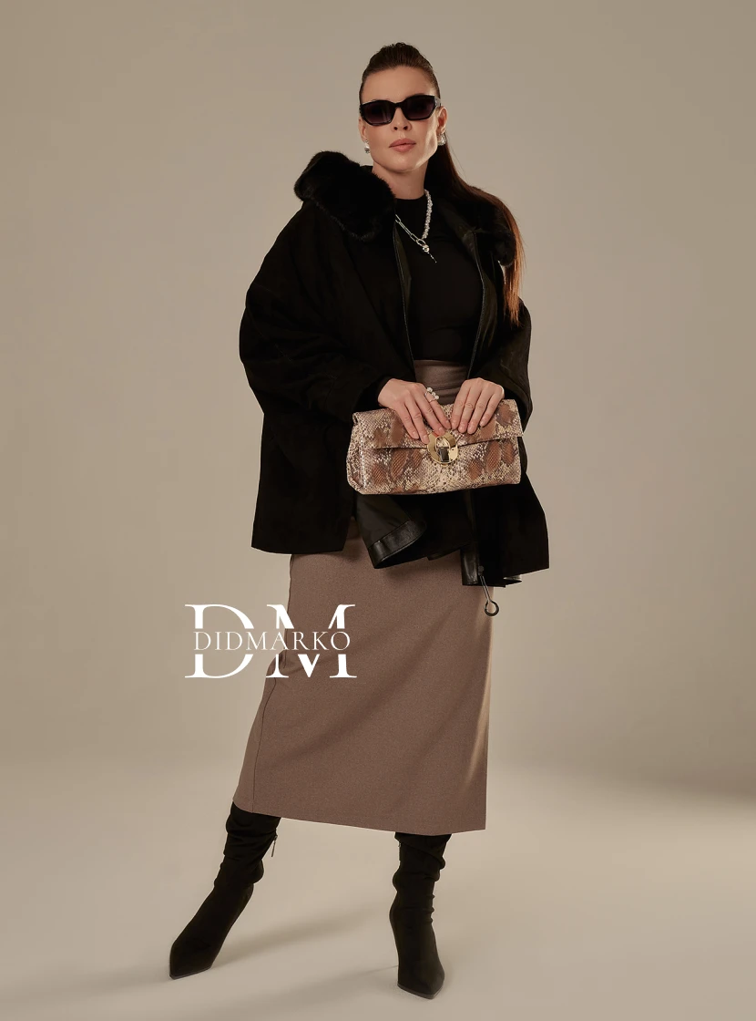 Премиальное почно из замши 